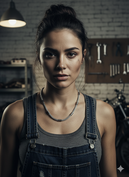 Cadena Malla Mecánica de Acero Inoxidable