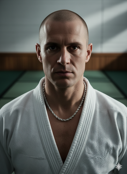 Cadena Marcial de Acero Inoxidable