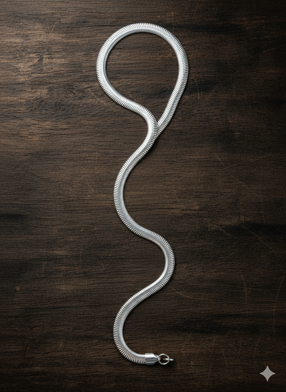 Cadena Panza de Víbora de Acero Inoxidable