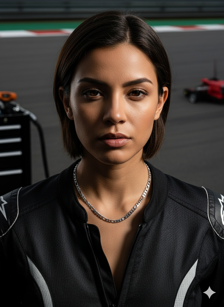 Cadena Pista de Acero Inoxidable